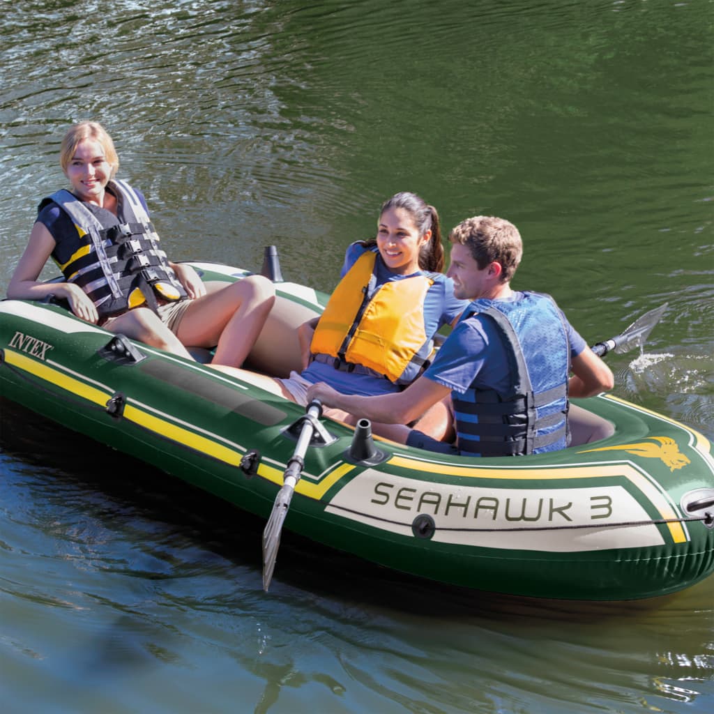 Intex Inflatable Boat Set Seahawk 3 295x137x43 cm 68380NP
