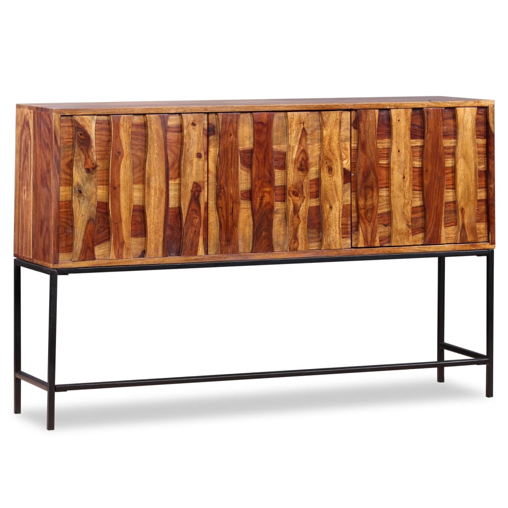 vidaXL Sideboard Solid Sheesham Wood 120x30x80 cm