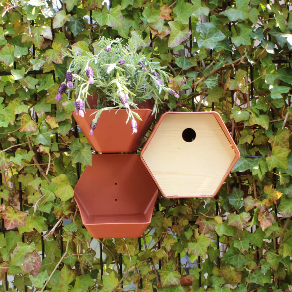 Capi Bird House Hive 1 19x23x20 cm Brown