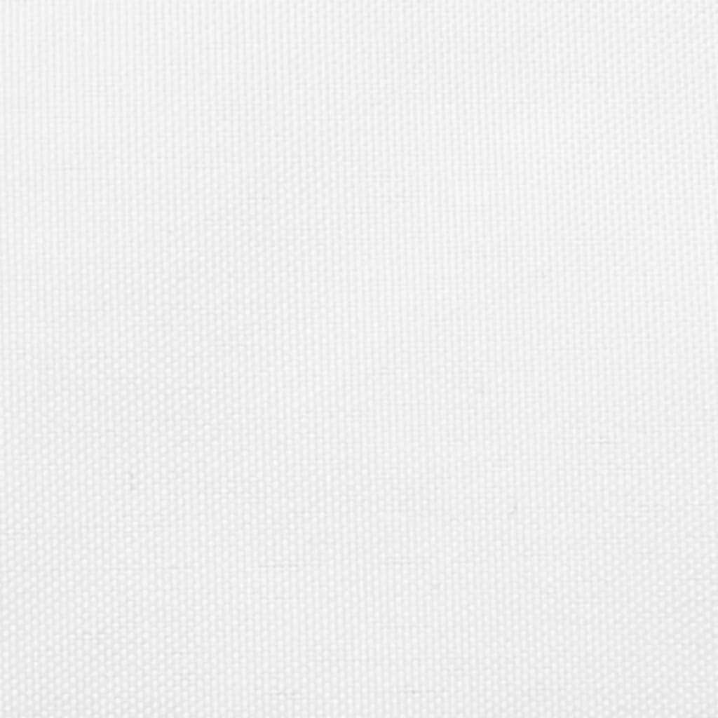 vidaXL Sunshade Sail Oxford Fabric Rectangular 2x5 m White