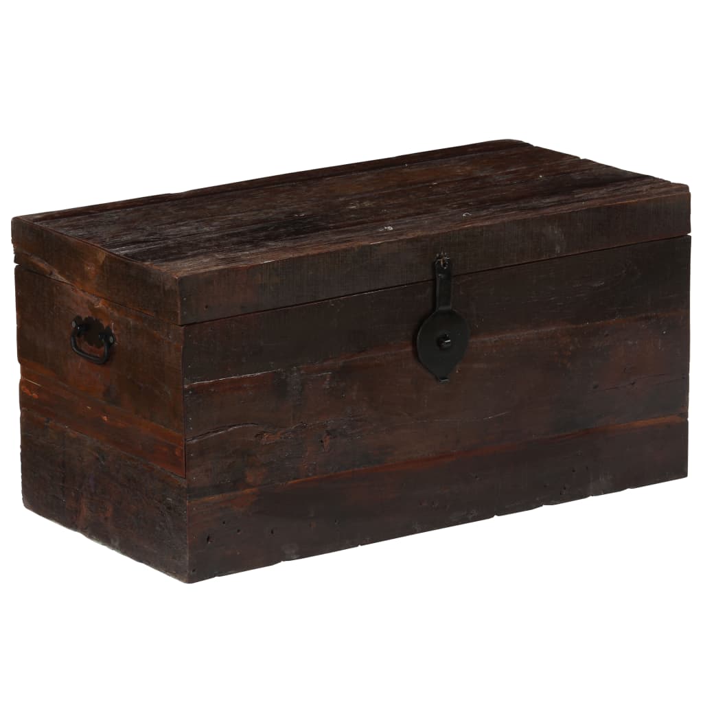 vidaXL Storage Box Solid Reclaimed Wood 80x40x40 cm
