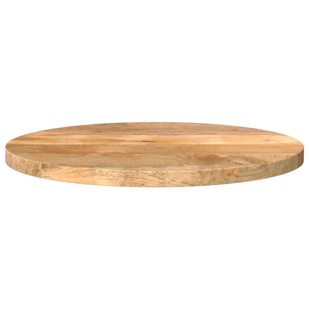 vidaXL Table Top Ø 50x2.5 cm Round Solid Wood Mango