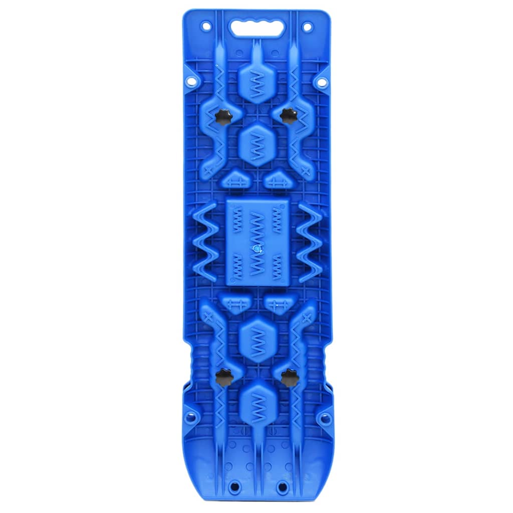 vidaXL Traction Boards 2 pcs Blue 107x31x7 cm Nylon