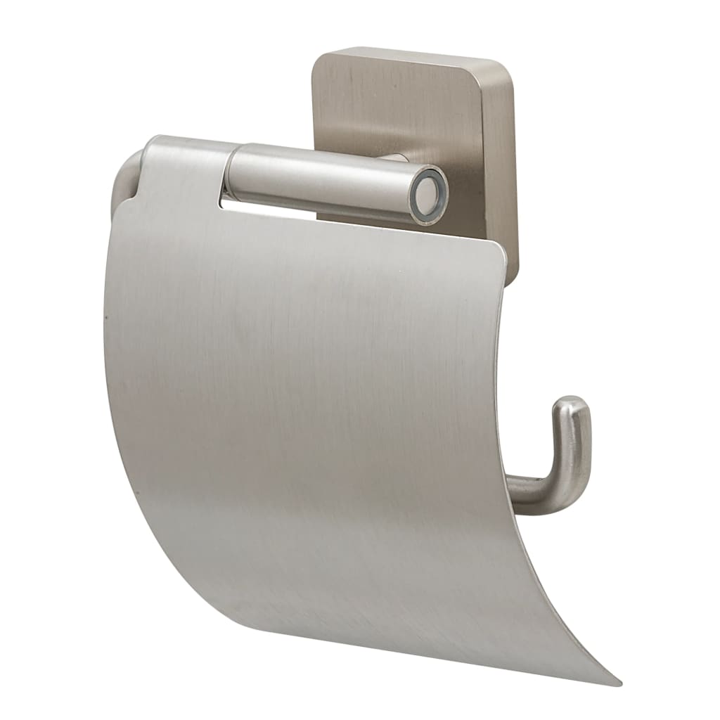 Tiger Toilet Roll Holder "Onu" with Cover Stainless Steel