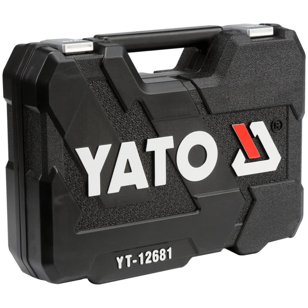 YATO 94 Piece Tool Set Metal Black YT-12681