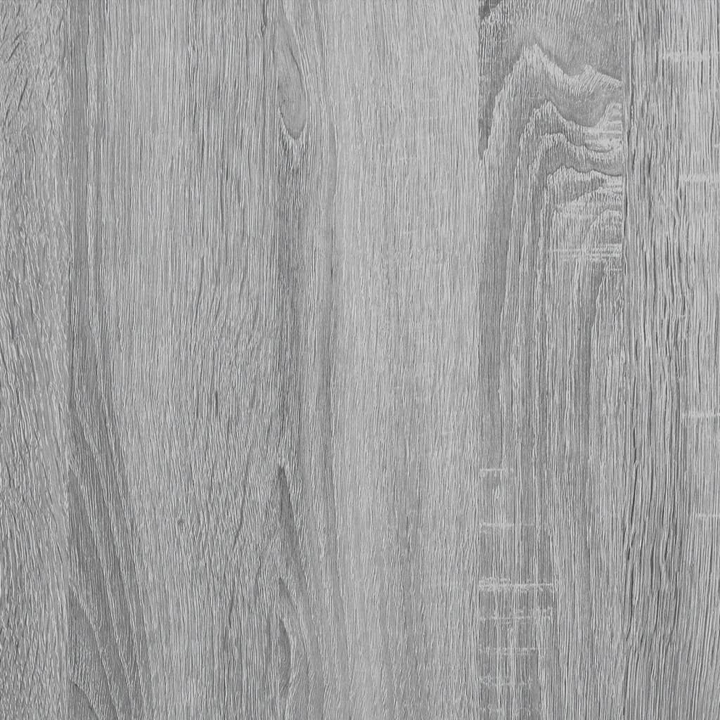 vidaXL Kitchen Trolley Grey Sonoma 50x30x70 cm Engineered Wood