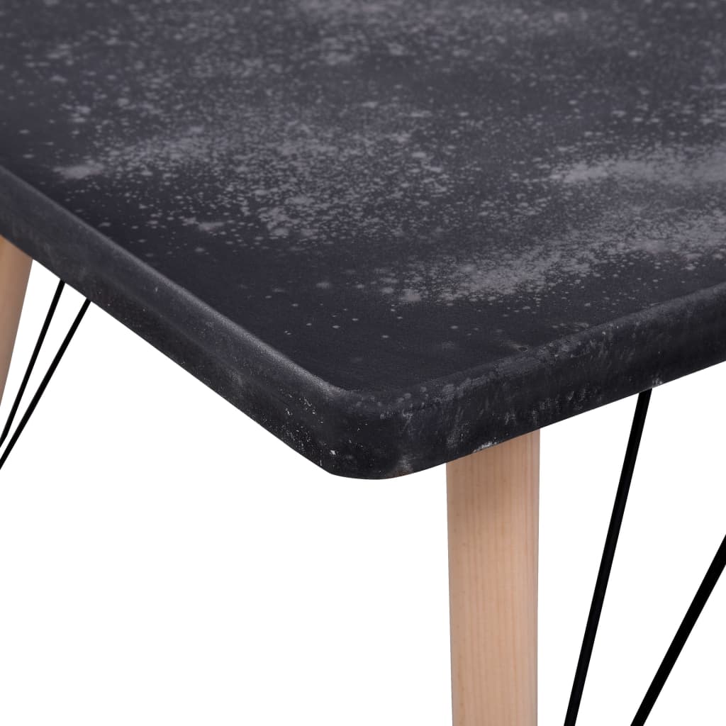 vidaXL Coffee Table Concrete Finish 112x60x41 cm MDF