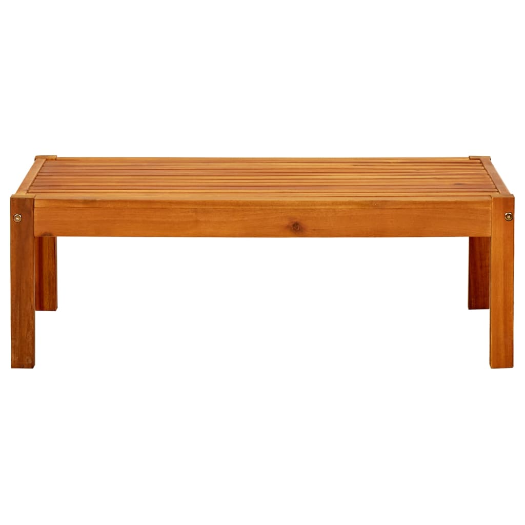 vidaXL Garden Table 85x57x29 cm Solid Acacia Wood