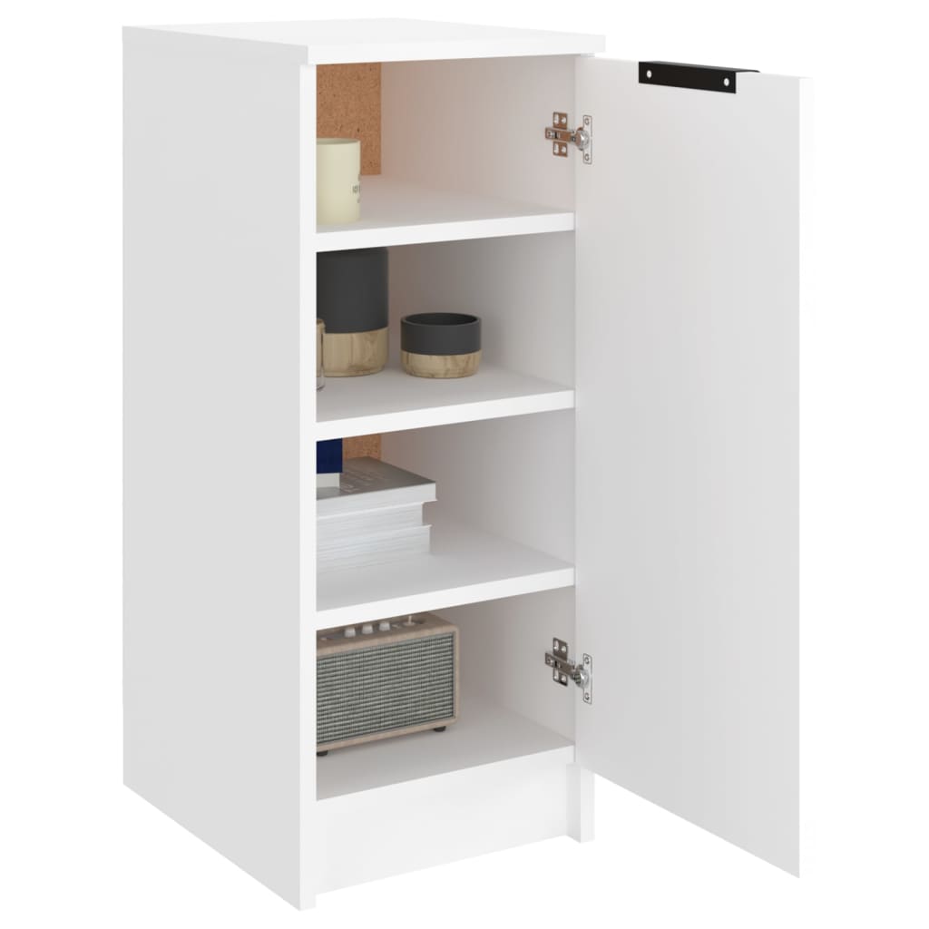 vidaXL Shoe Cabinet White 30x35x70 cm Engineered Wood