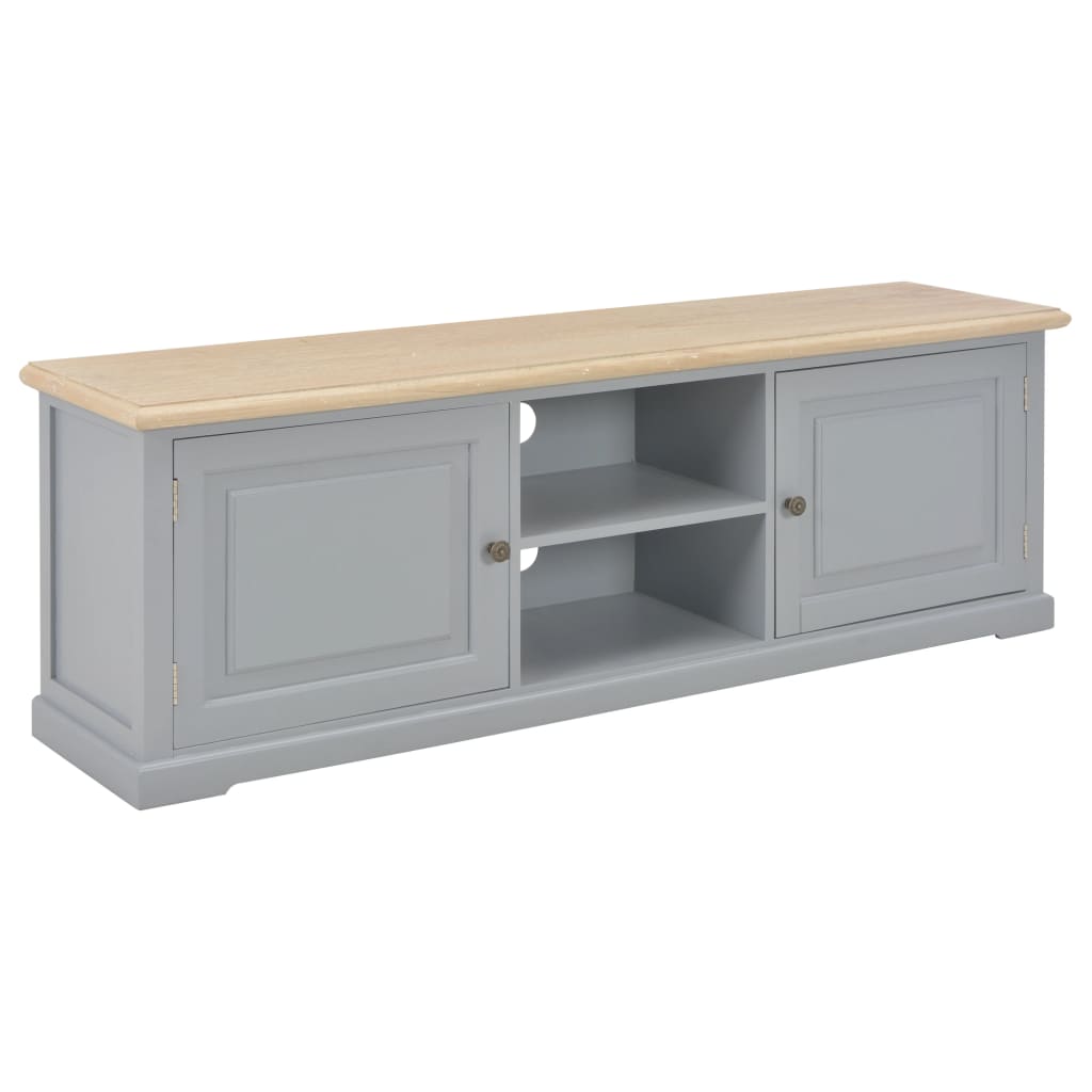 vidaXL TV Cabinet Grey 120x30x40 cm Wood