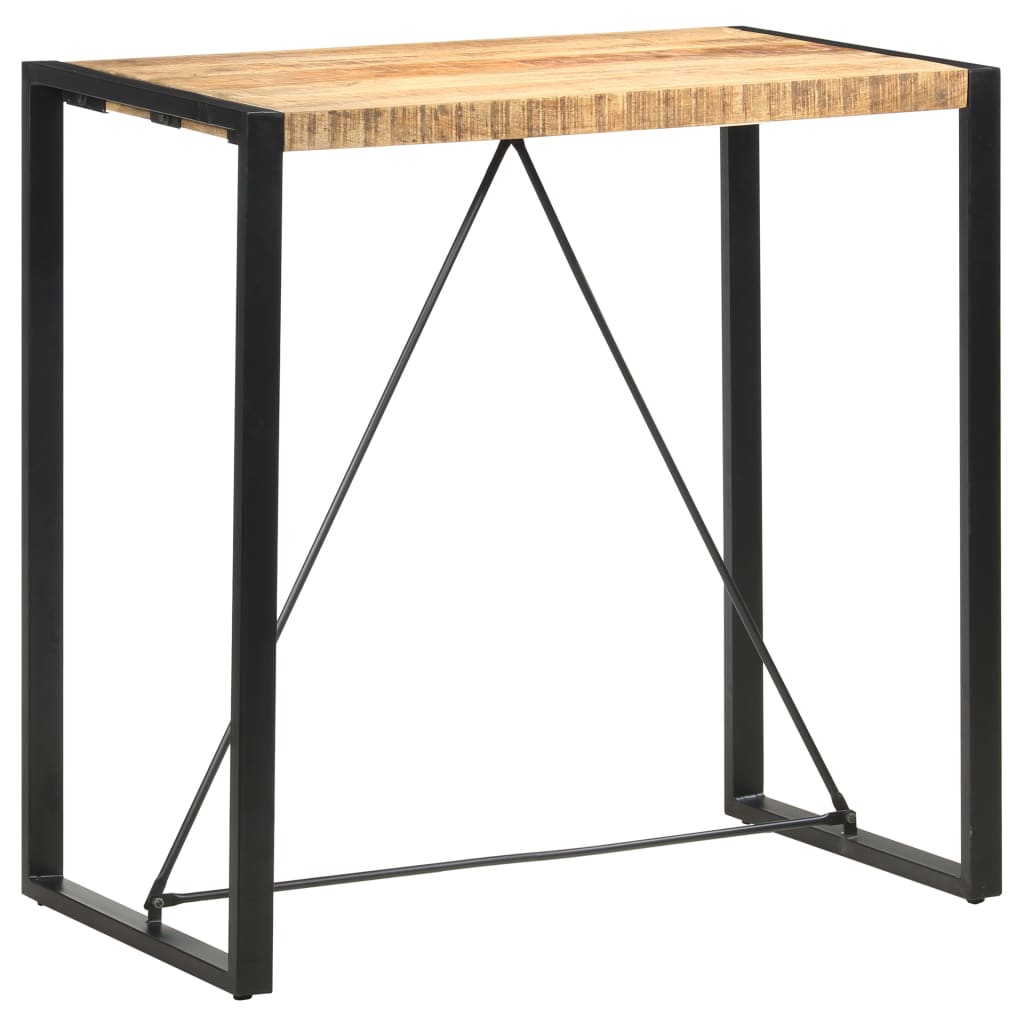 vidaXL Bar Table 110x60x110 cm Solid Mango Wood