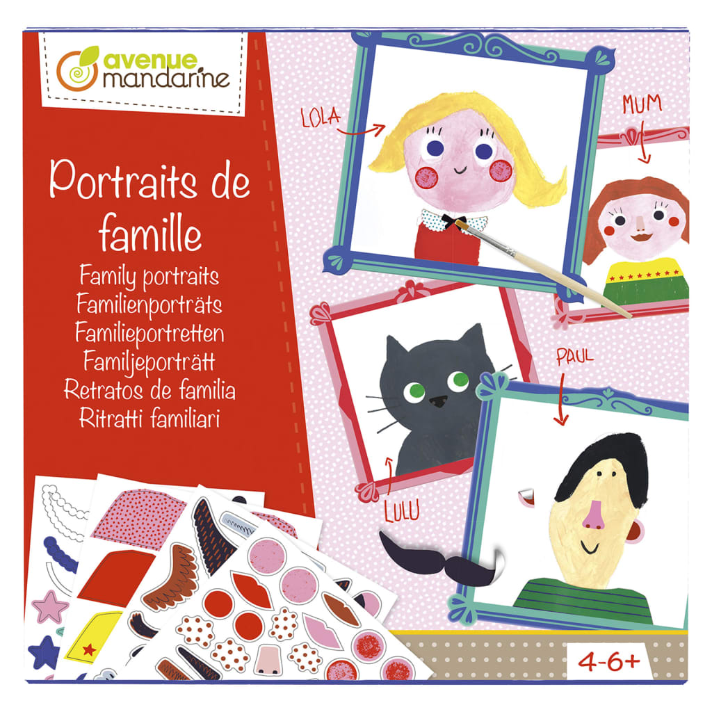 Avenue Mandarine Creative Box Family Portraits
