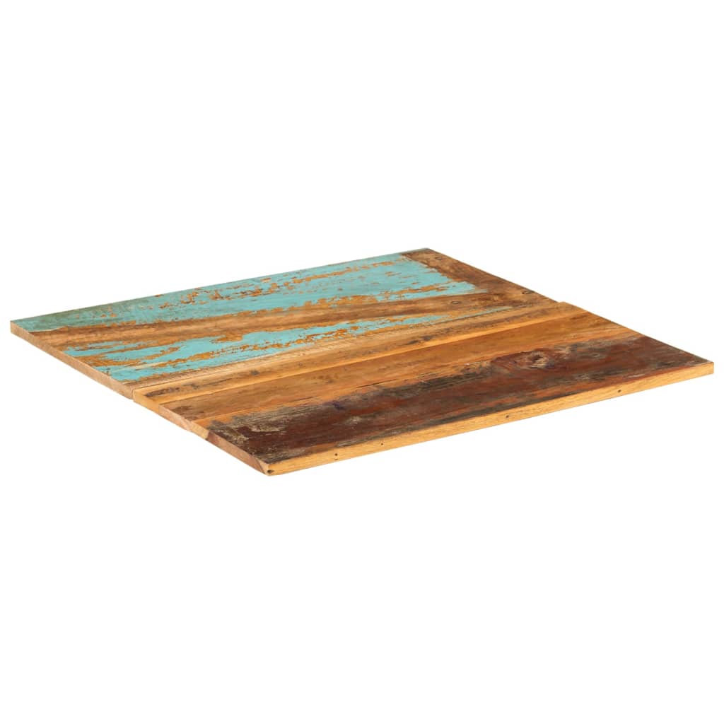 vidaXL Square Table Top 70x70 cm 15-16 mm Solid Reclaimed Wood