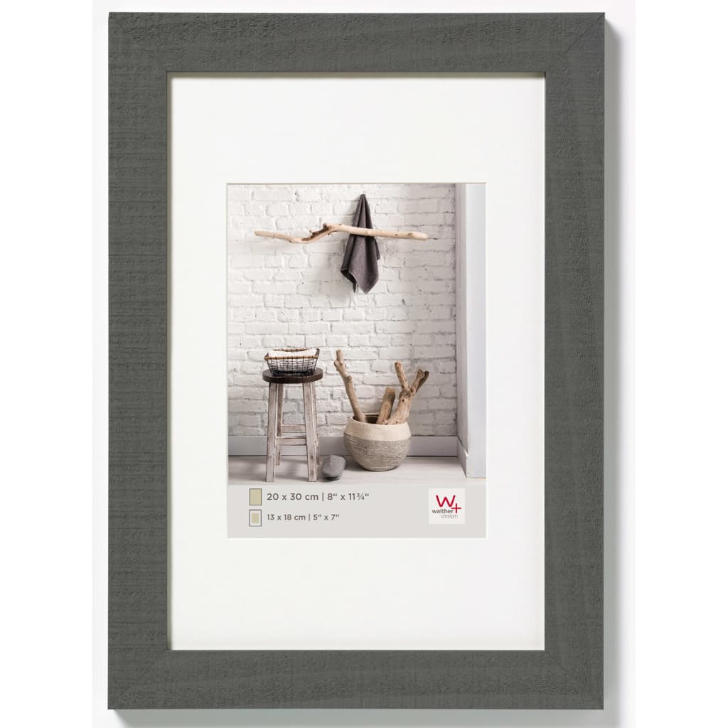 Walther Design Picture Frame Home 40x50 cm Grey