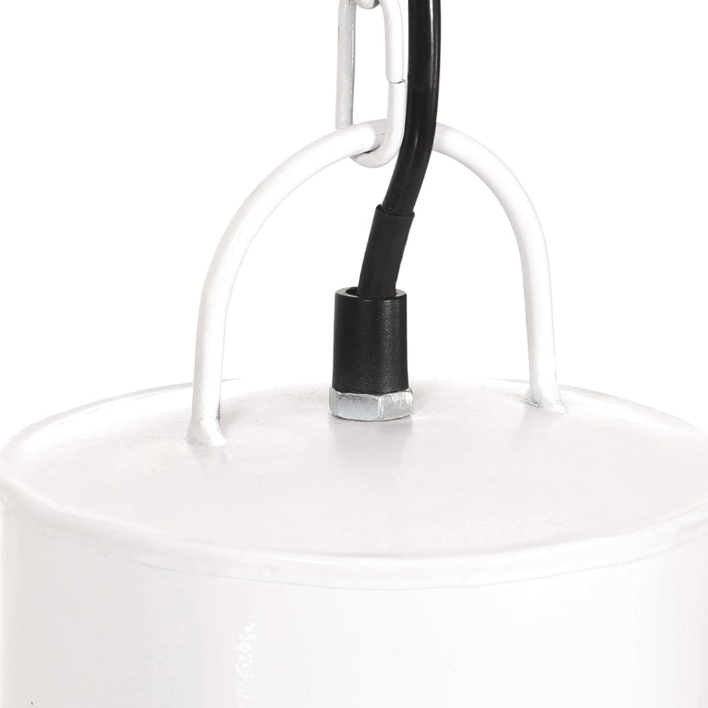 vidaXL Hanging Lamp 25 W White Round 48 cm E27