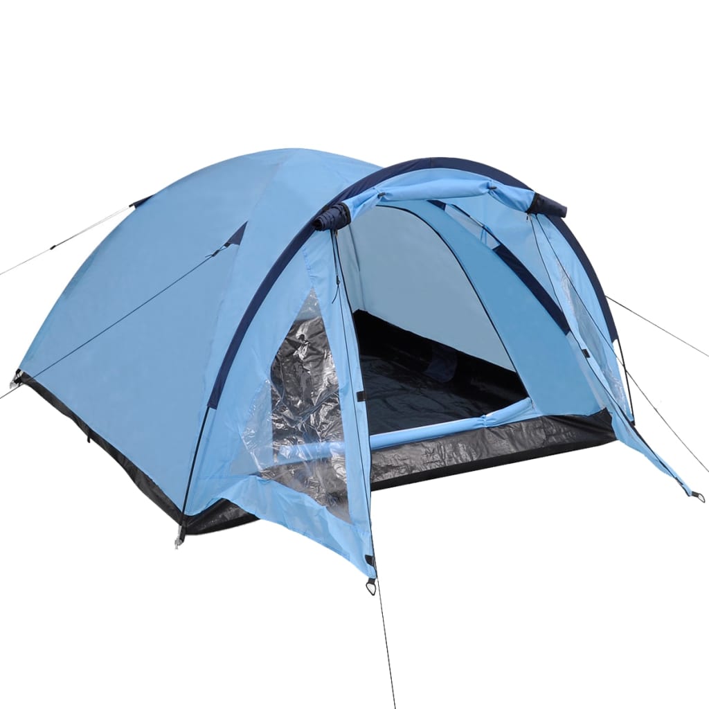 vidaXL 3-person Tent Blue