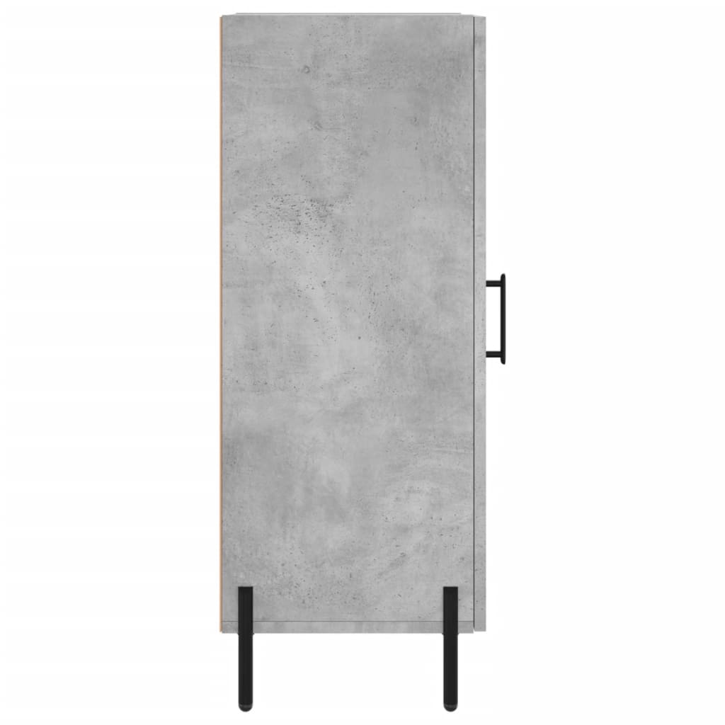 vidaXL Sideboard Concrete Grey 34.5x34x90 cm Engineered Wood