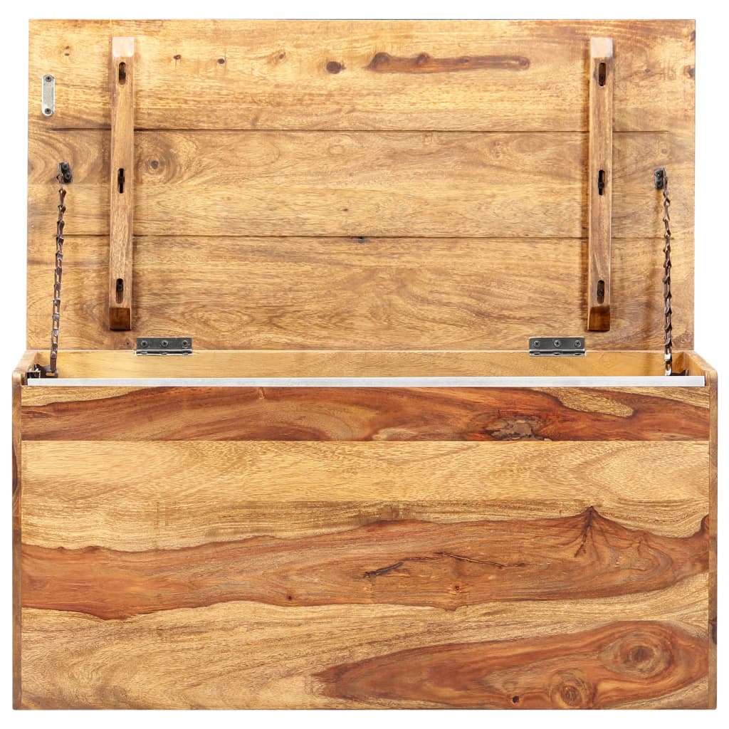 vidaXL Storage Chest 80x40x40 cm Solid Sheesham Wood