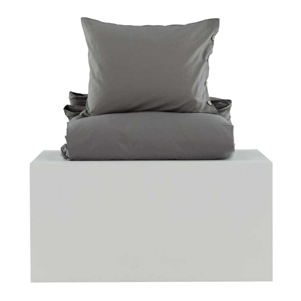 Venture Home Bed Set Joar 200x150 cm Cotton Dark Grey