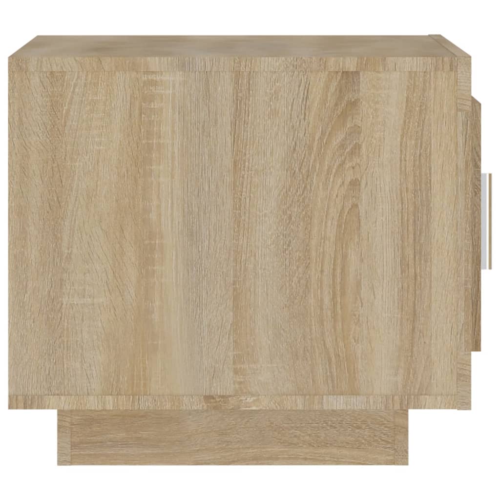 vidaXL Coffee Table Sonoma Oak 51x50x45 cm Engineered Wood