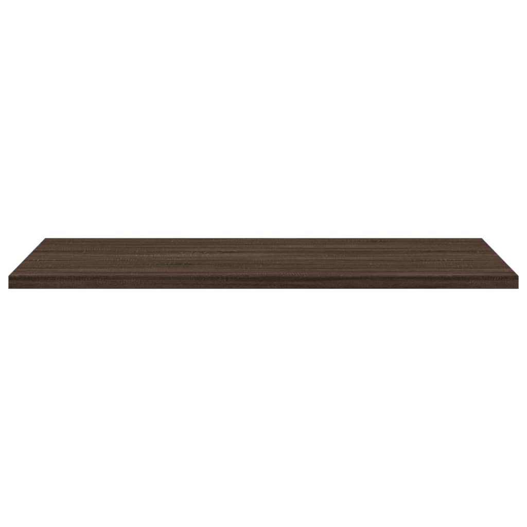 vidaXL Wall Shelves 4 pcs Brown Oak 60x40x1.5 cm Engineered Wood