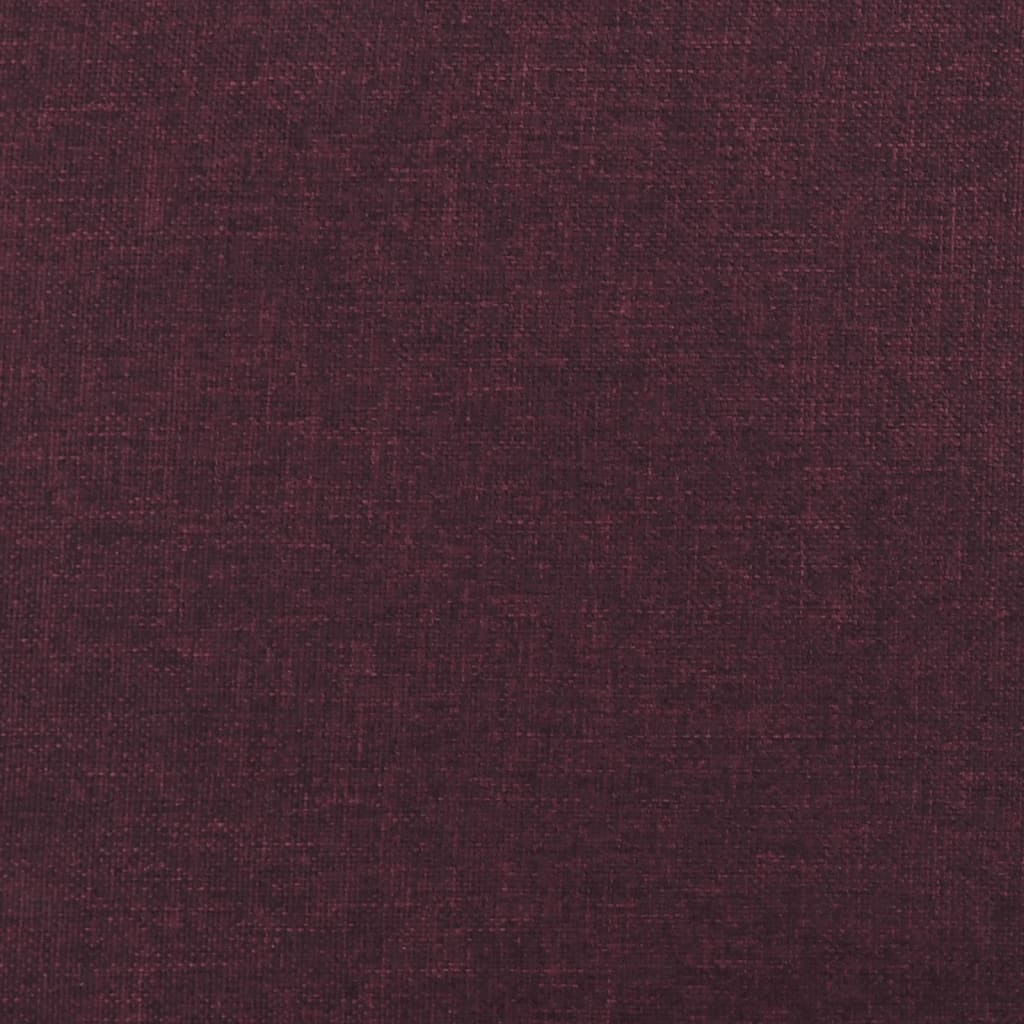 vidaXL Footstool Purple 60x60x36 cm Fabric