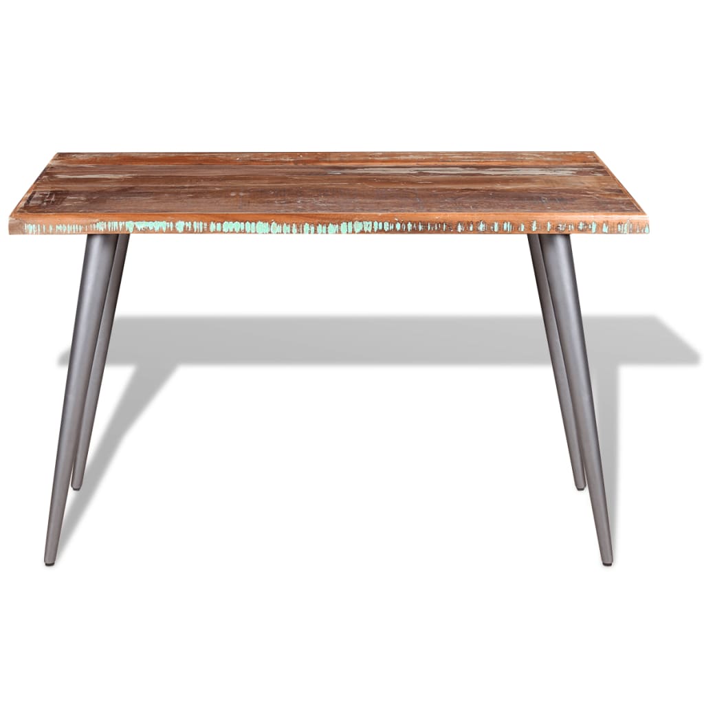 vidaXL Dining Table Solid Reclaimed Wood 120x60x76 cm