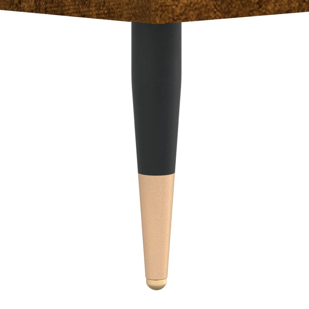 vidaXL Coffee Table Smoked Oak 60x50x40 cm Engineered Wood