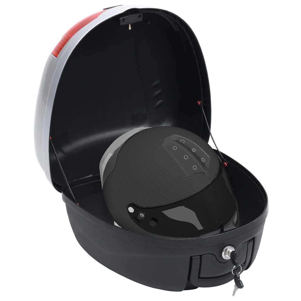 vidaXL Motorbike Top Case 28 L for Single Helmet