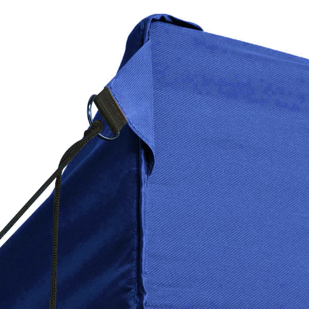 vidaXL Foldable Tent with 3 Walls 3x4.5 m Blue