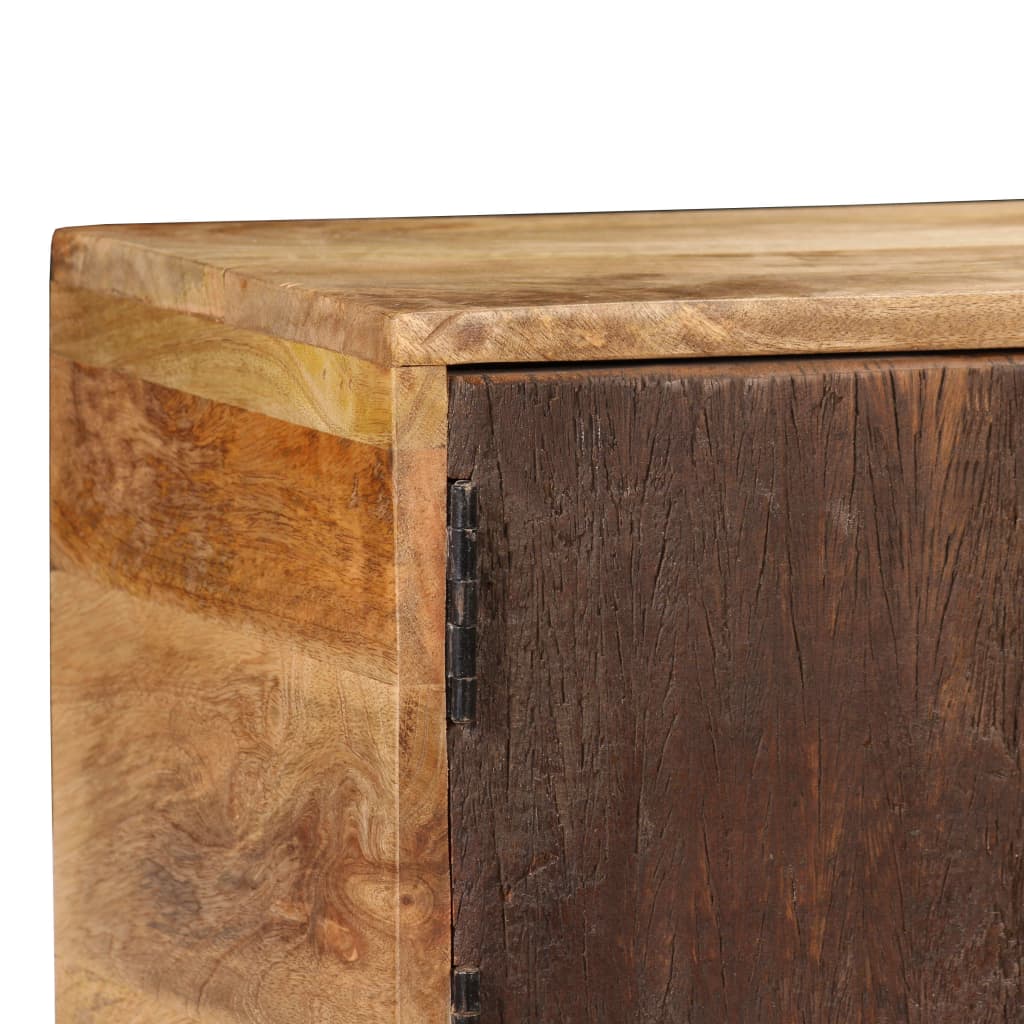 vidaXL Sideboard Solid Mango Wood 140x30x80 cm