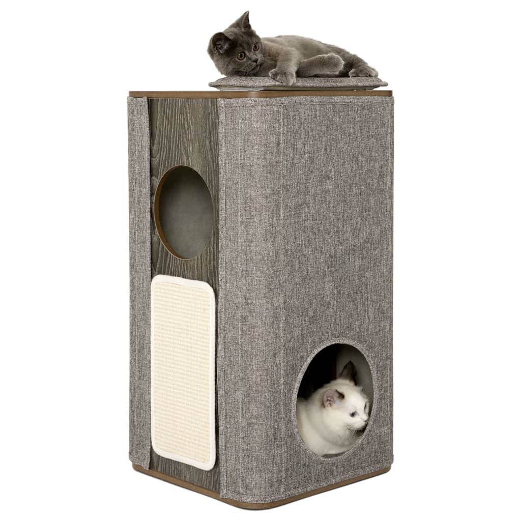 Jack and Vanilla Cat Tree Tower Molly 38x38x73 cm Grey