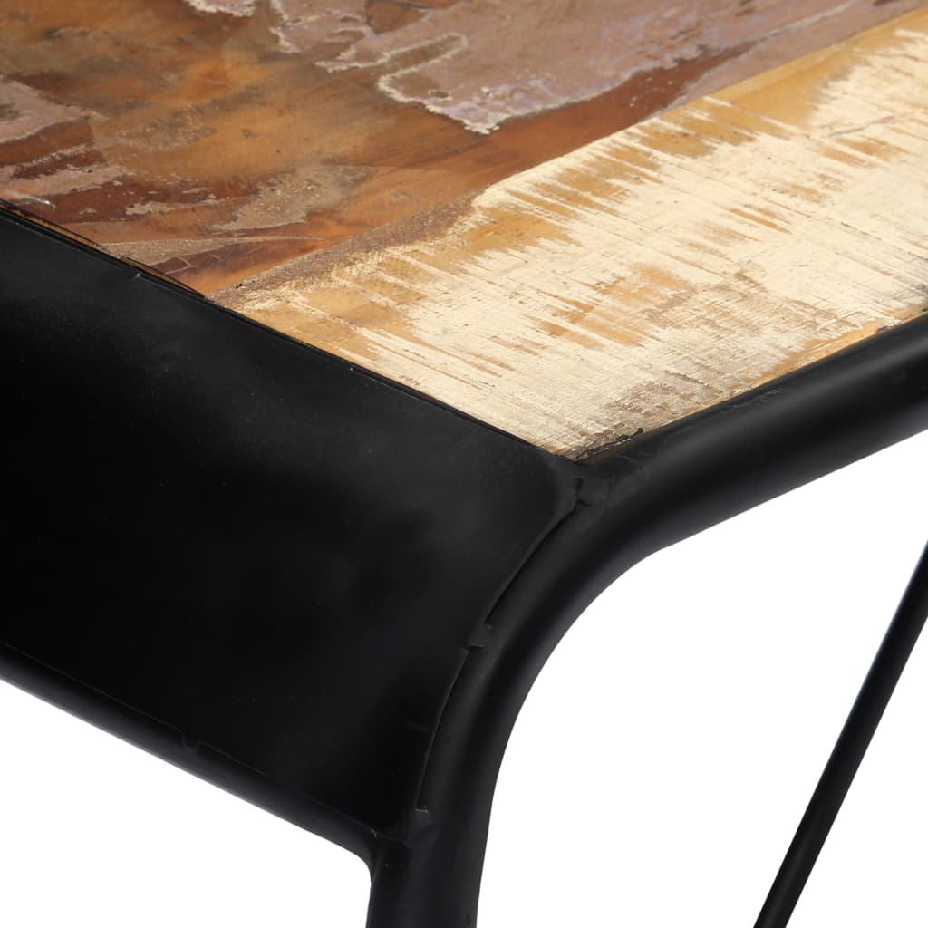 vidaXL Console Table 140x35x76 cm Solid Reclaimed Wood