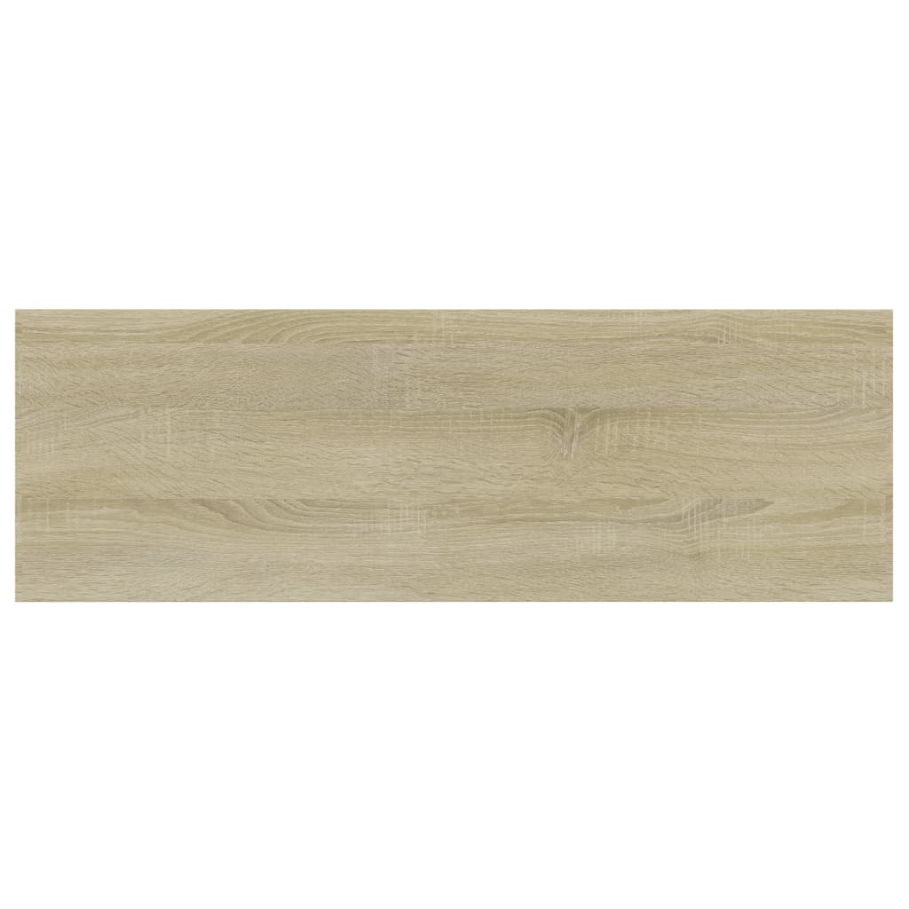 vidaXL Bookshelf Boards 4 pcs Sonoma Oak 60x20x1.5 cm Engineered Wood