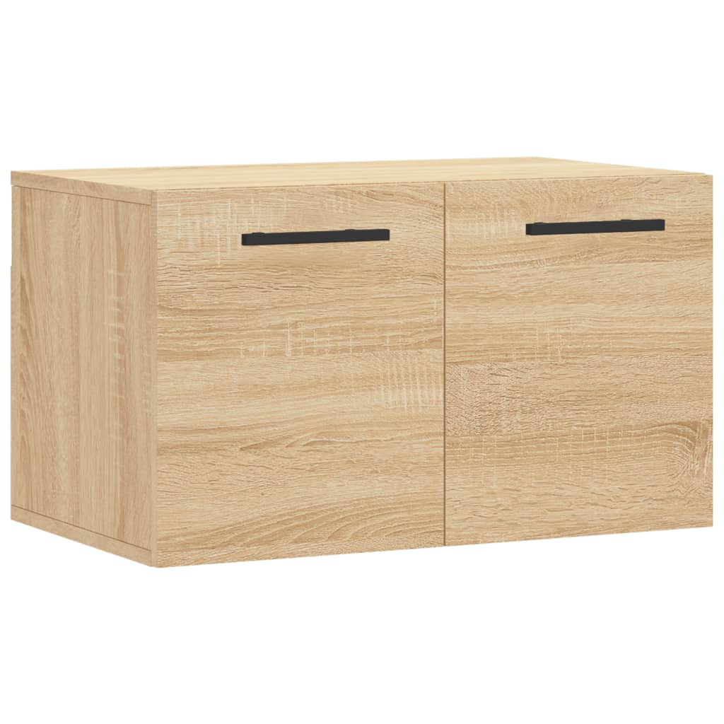 vidaXL Wall Cabinet Sonoma Oak 60x36.5x35 cm Engineered Wood