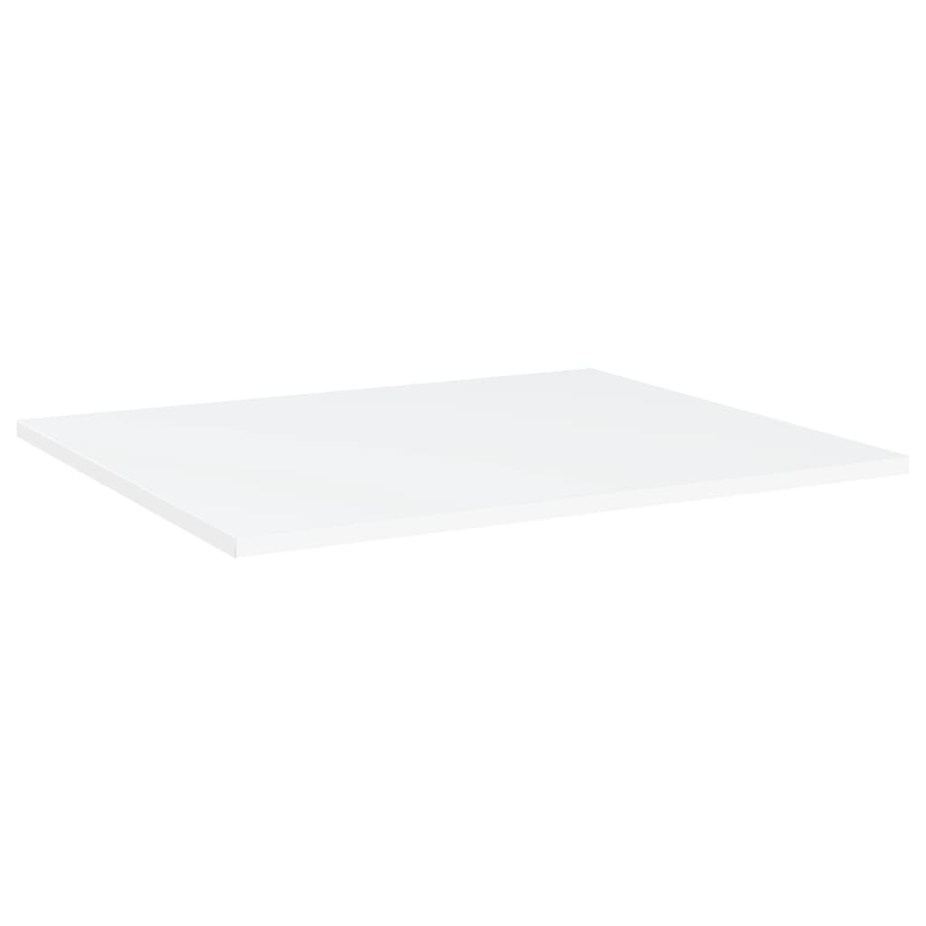 vidaXL Bookshelf Boards 8 pcs White 60x50x1.5 cm Engineered Wood