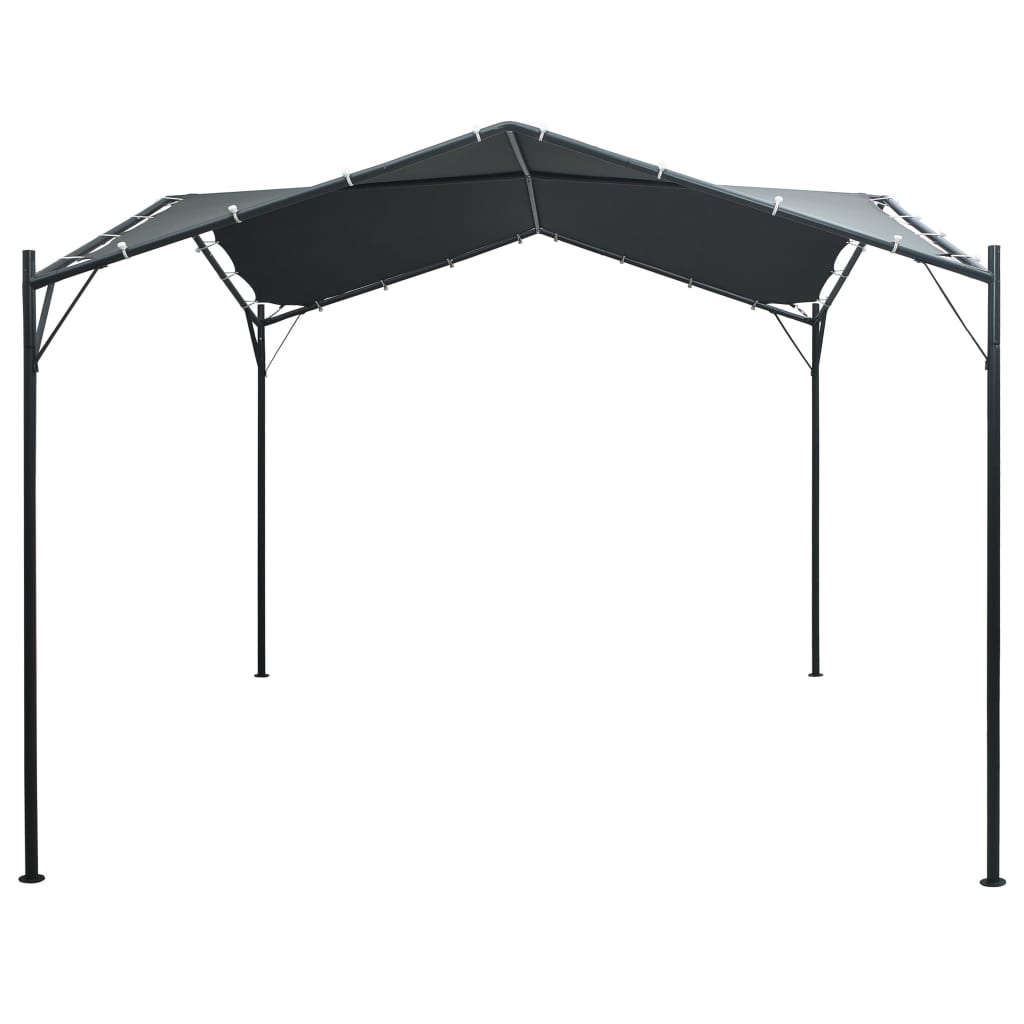 vidaXL Gazebo Pavilion Tent Canopy 3x3 m Steel Anthracite