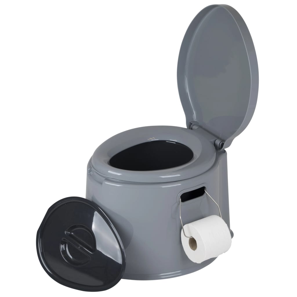 Bo-Camp Portable Toilet 7 L Grey
