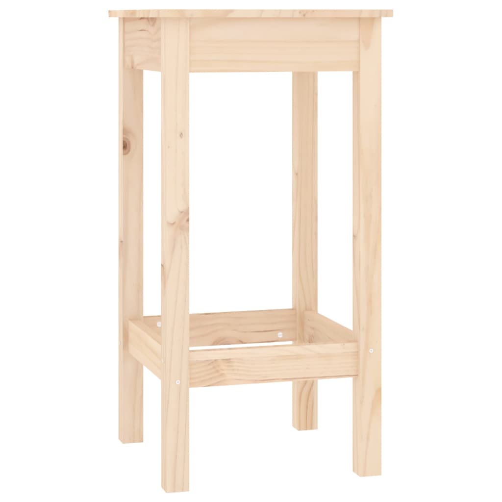 vidaXL 4 Piece Bar Chair Set Solid Wood Pine