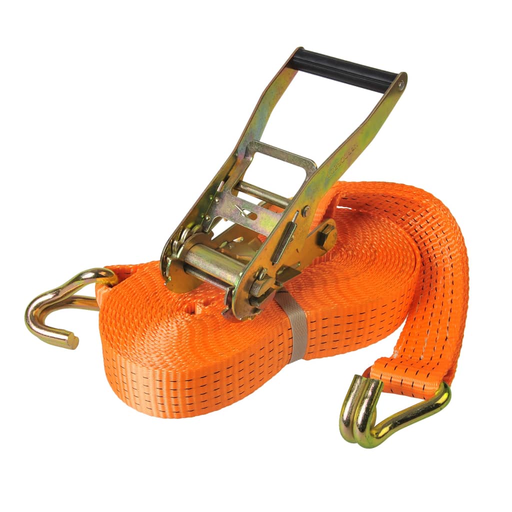ProPlus Tie Down Strap with Ratchet + 2 Hooks 8 meter 5000kg