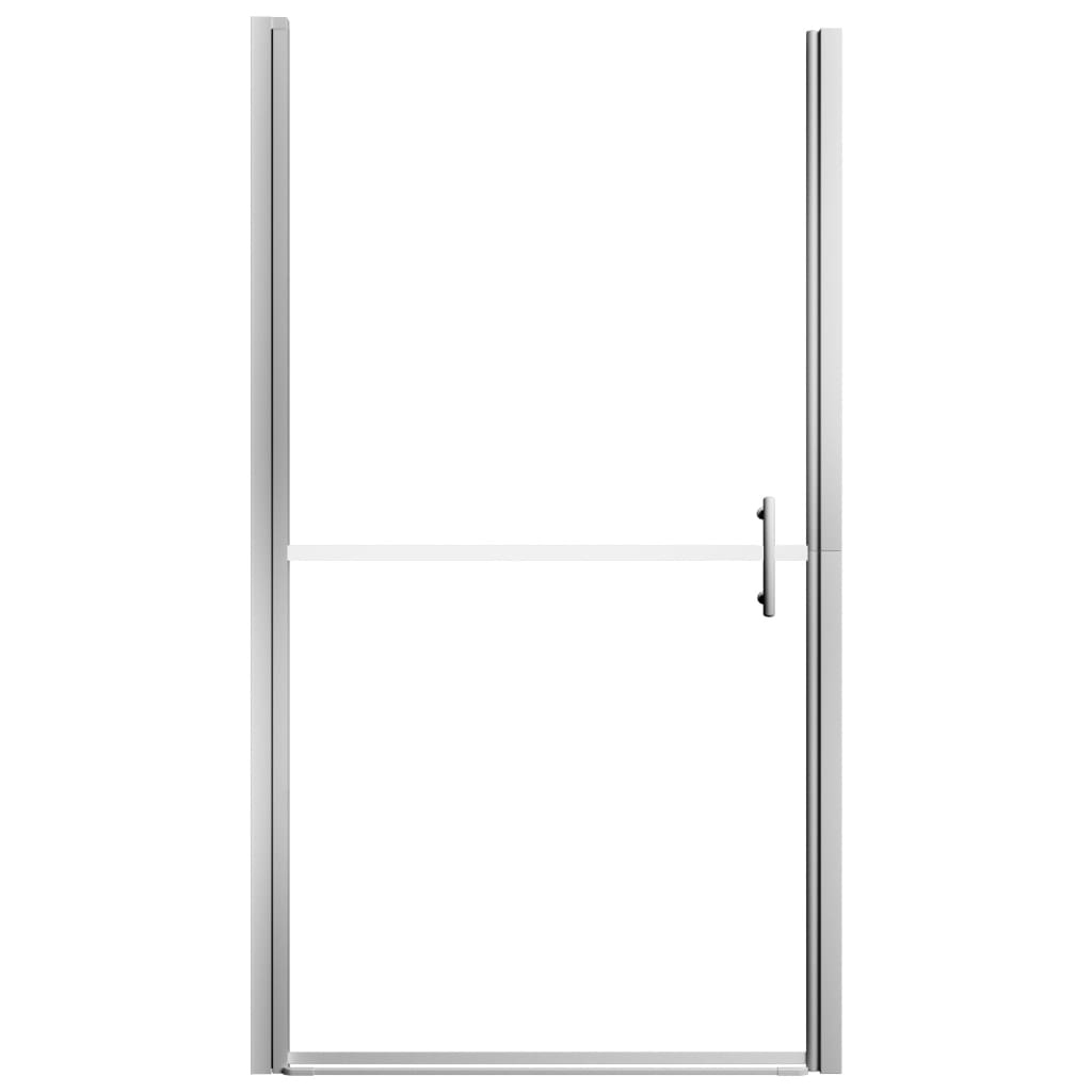 vidaXL Shower Door Tempered Glass 91x195 cm