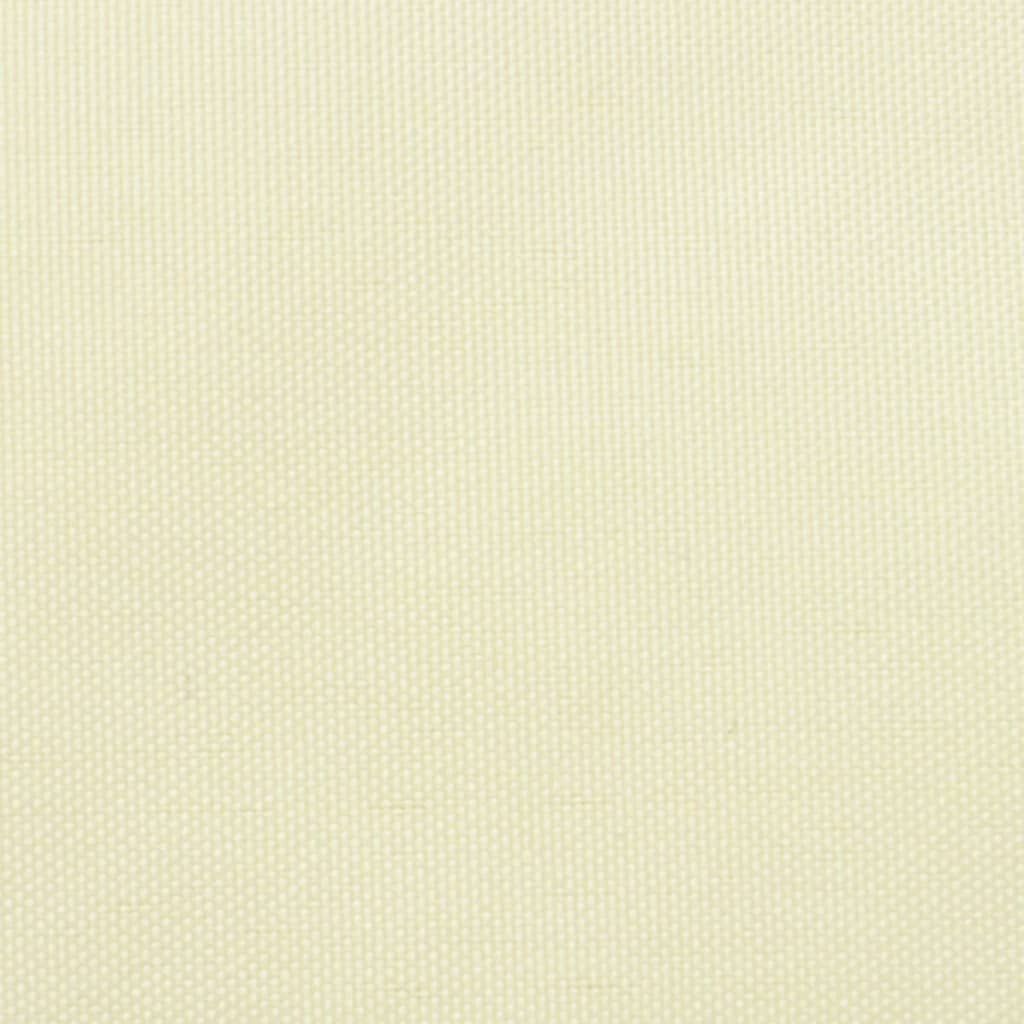 vidaXL Sunshade Sail Oxford Fabric Rectangular 2.5x5 m Cream