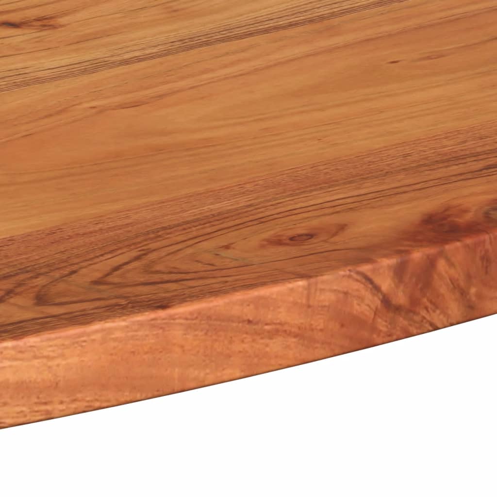 vidaXL Table Top 100x40x3.8 cm Oval Solid Wood Acacia