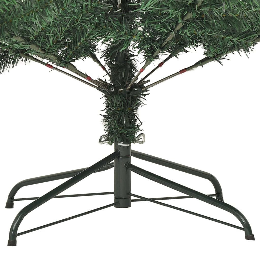 vidaXL Artificial Christmas Tree with Stand 210 cm PVC