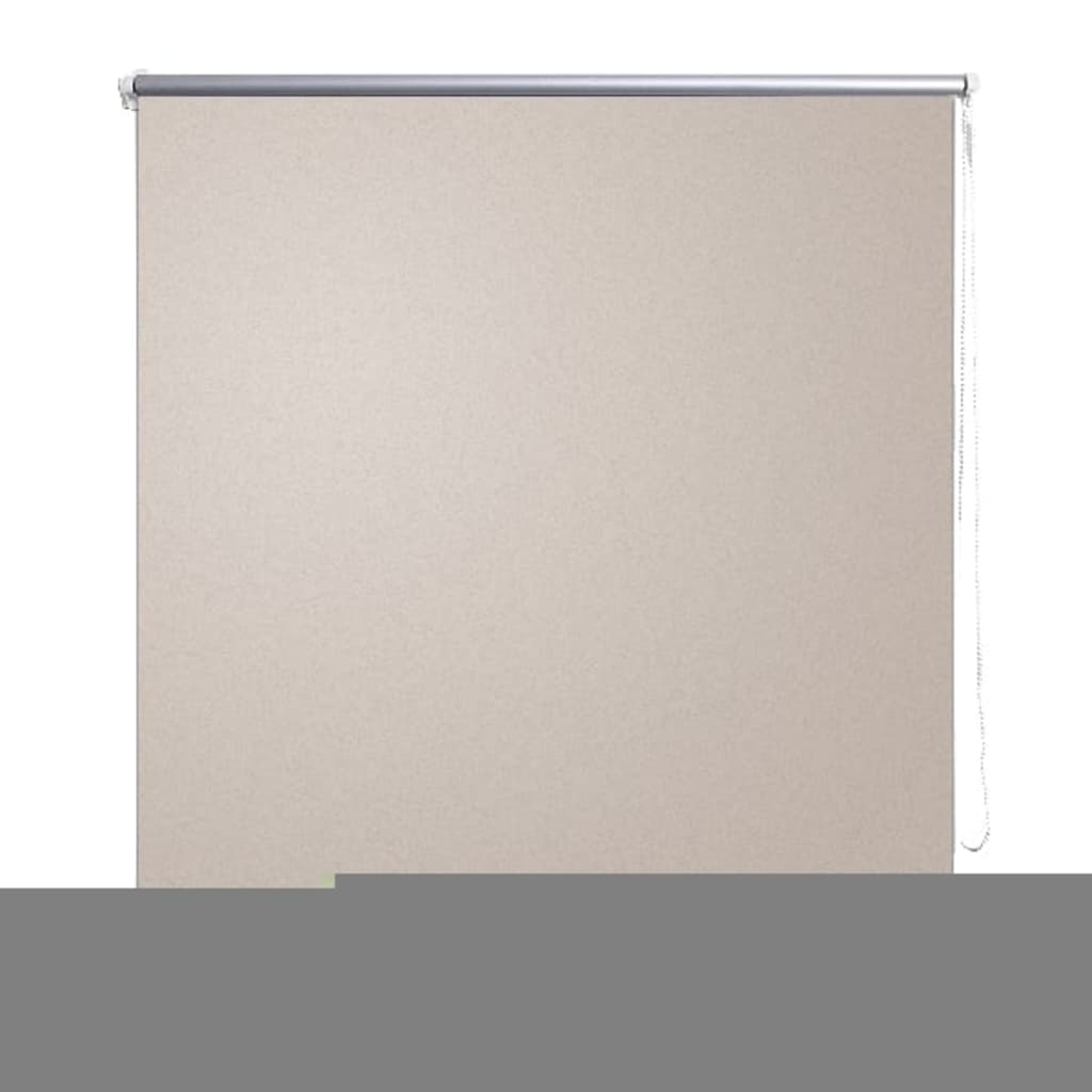 Roller blind blackout 80 x 175 cm beige