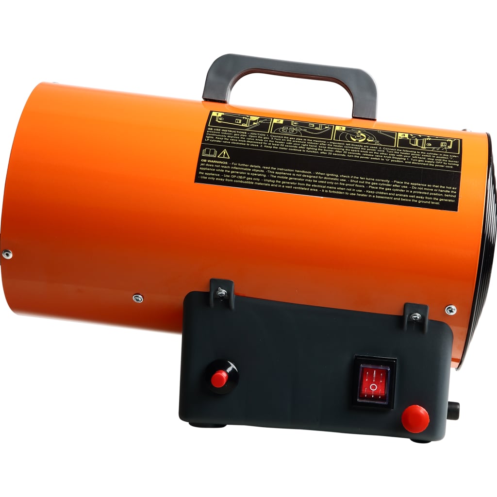 Qlima Gas Forced Air Heater GFA 1010 25 W Orange