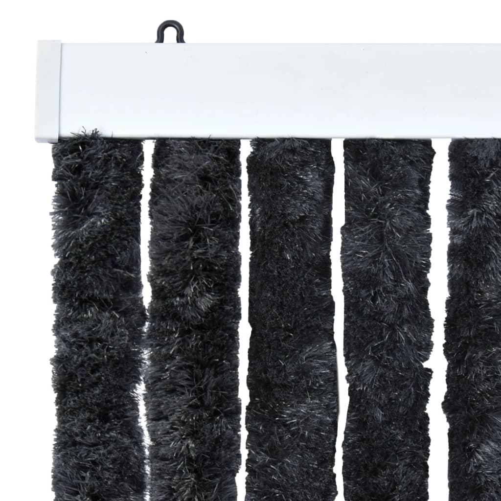 vidaXL Insect Curtain Anthracite 56x200 cm Chenille