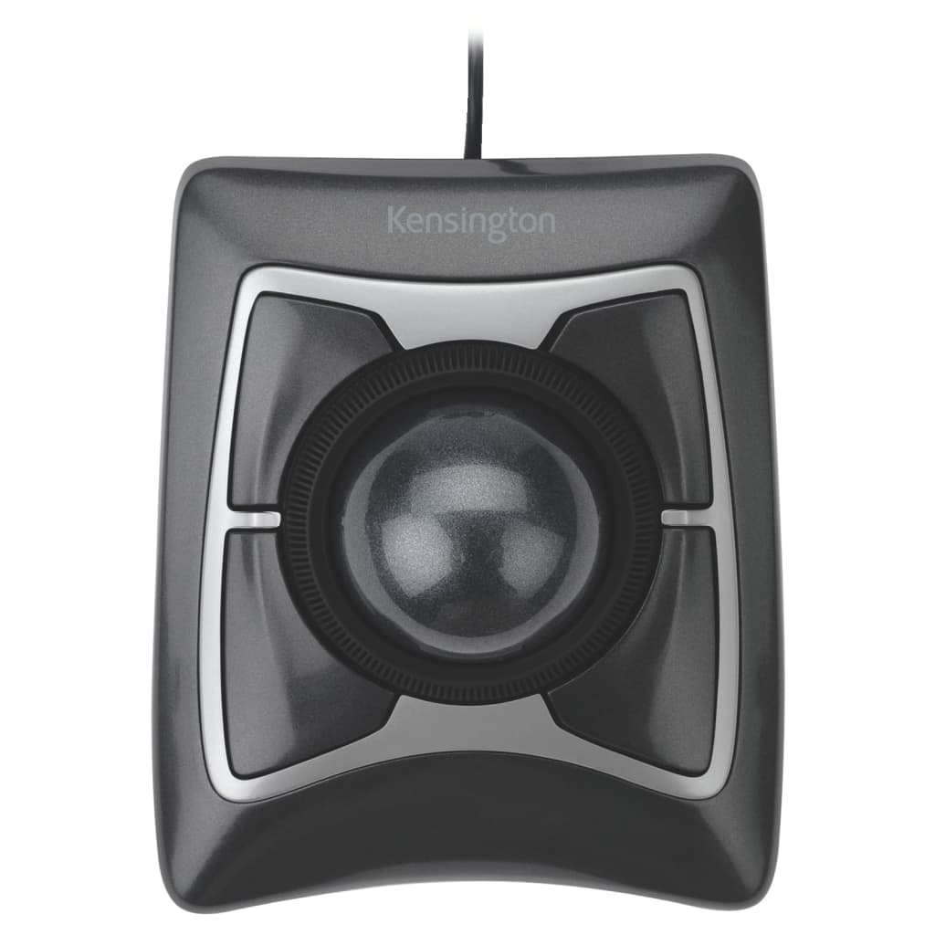 Kensington Wired Trackball Expert Mouse Black and Grey