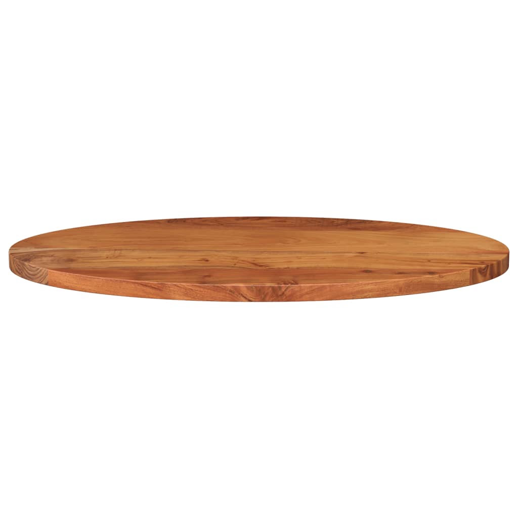 vidaXL Table Top 140x60x2.5 cm Oval Solid Wood Acacia