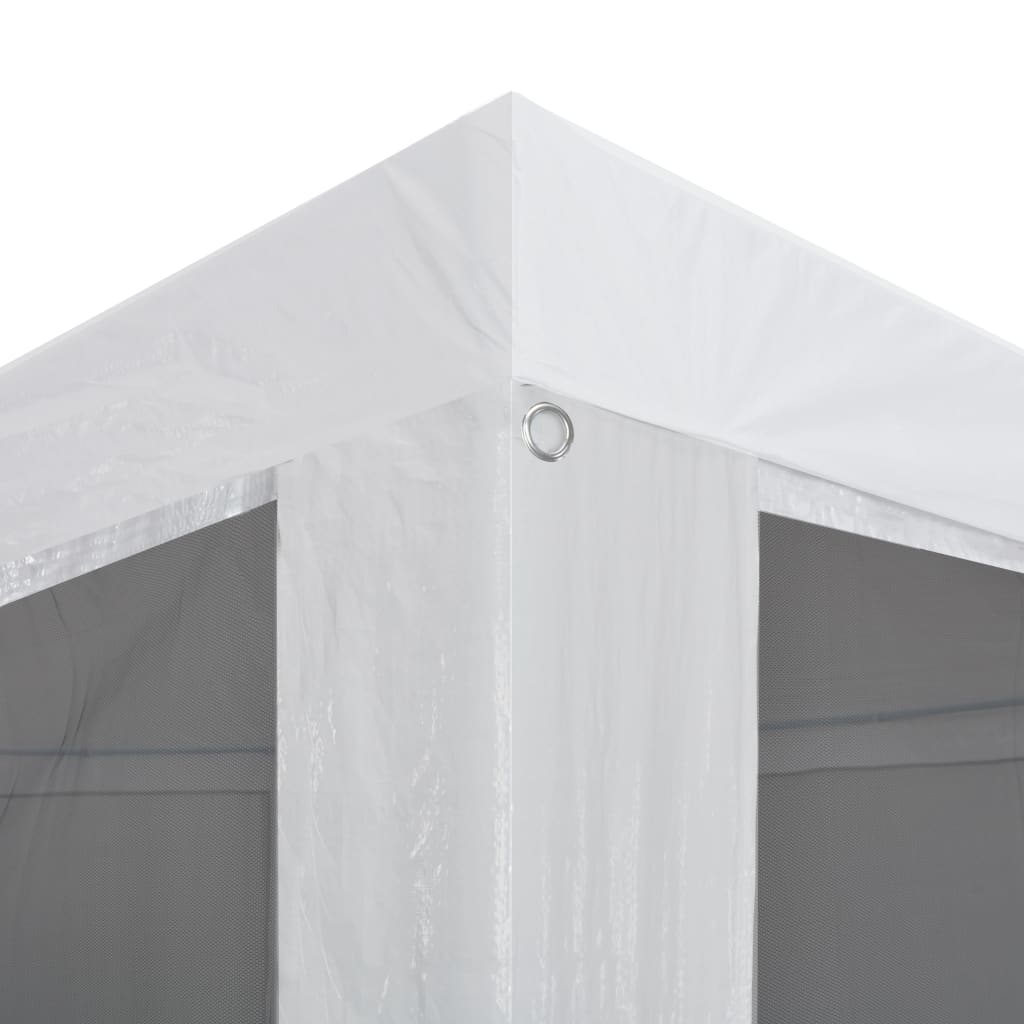 vidaXL Party Tent with 4 Mesh Sidewalls 4x3 m